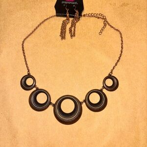 Paparazzi Copper Circle Necklace